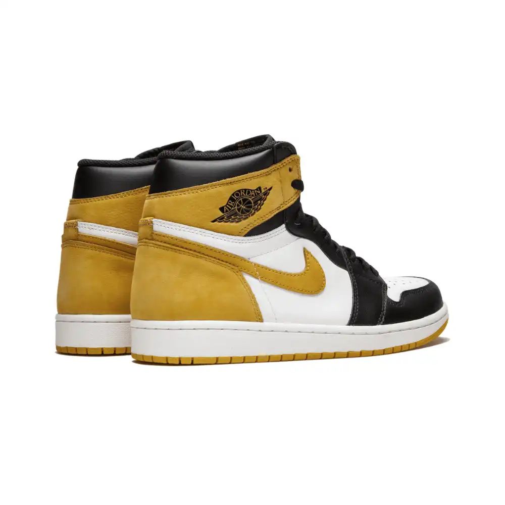 Air Jordan 1 Retro High Táxi Yellow Toe