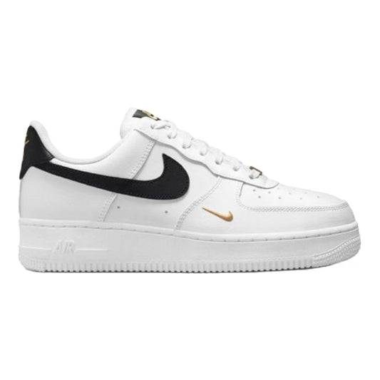 Nike Air Force 1 Low Essential Blanco Negro Oro