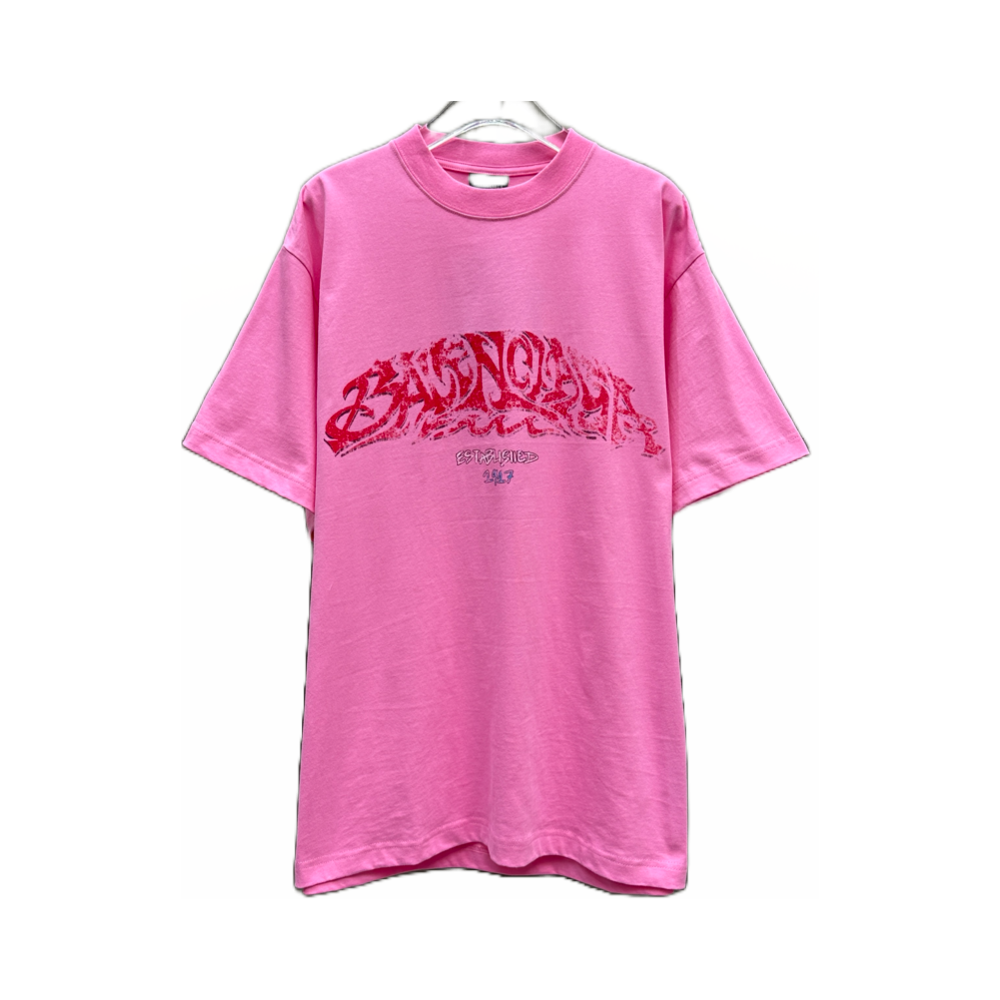 Camiseta Balenciaga Rosa