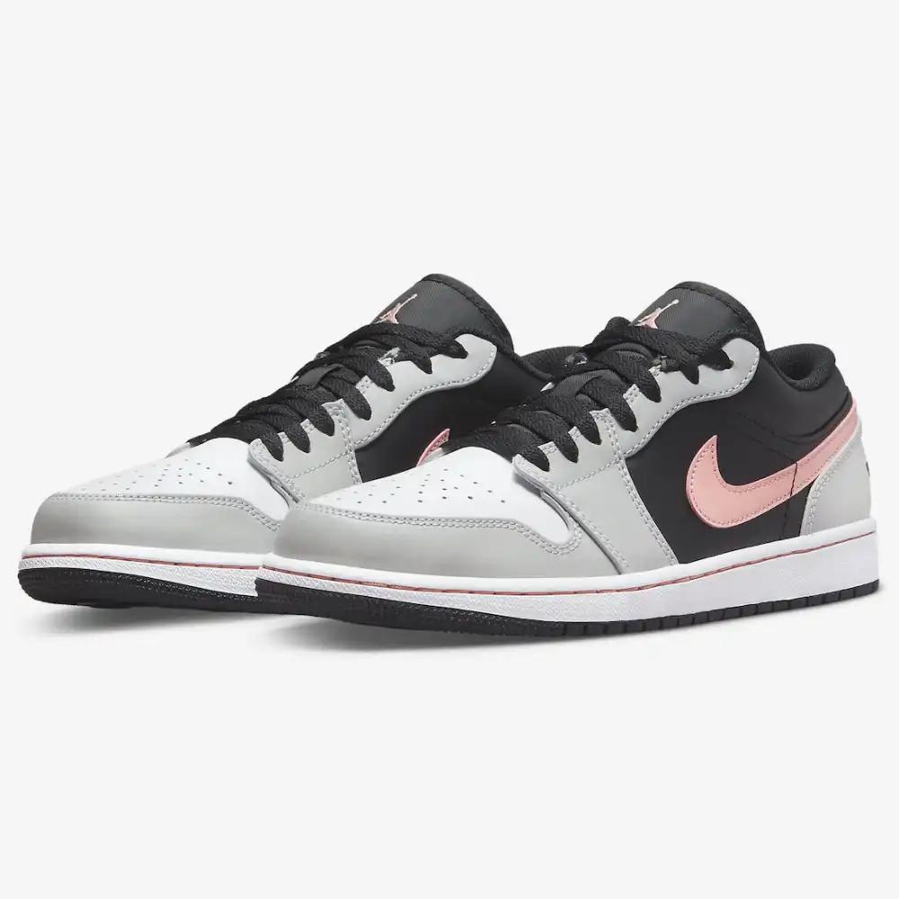 Air Jordan 1 Low Black Gray Pink