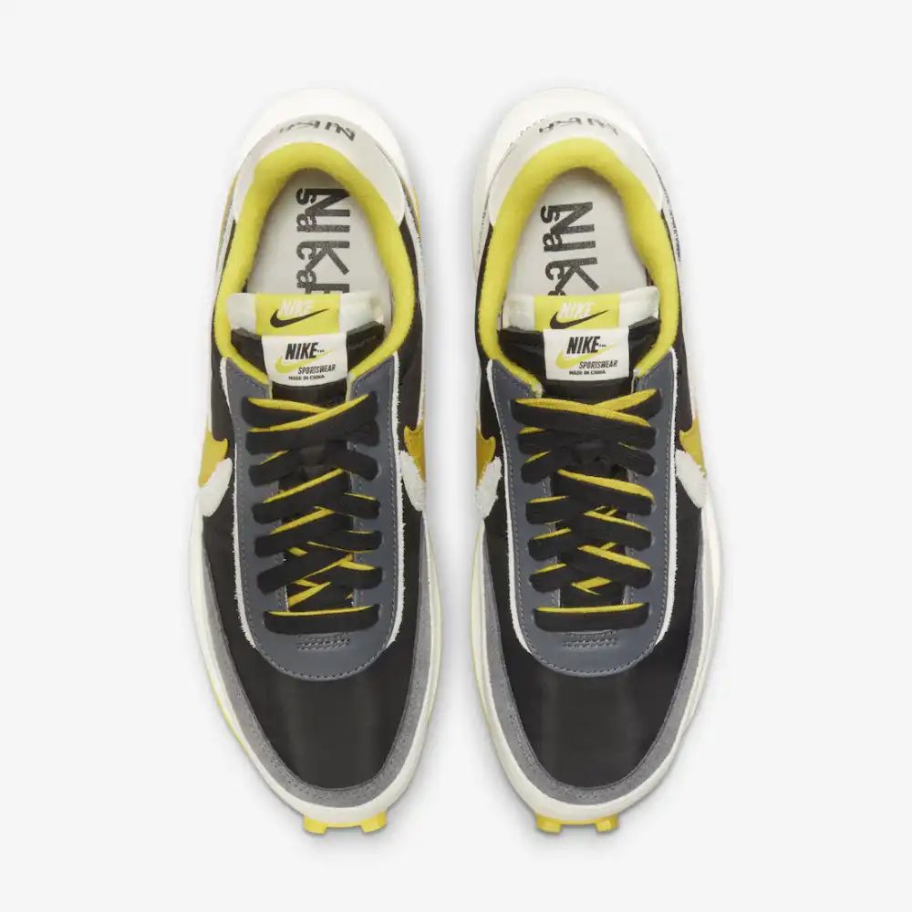 Sacai x Undercover x Nike LD Waffle Citron brillante