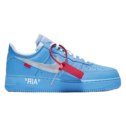 Nike Air Force 1 Low x Off-White Oro universitario Metálico Azul