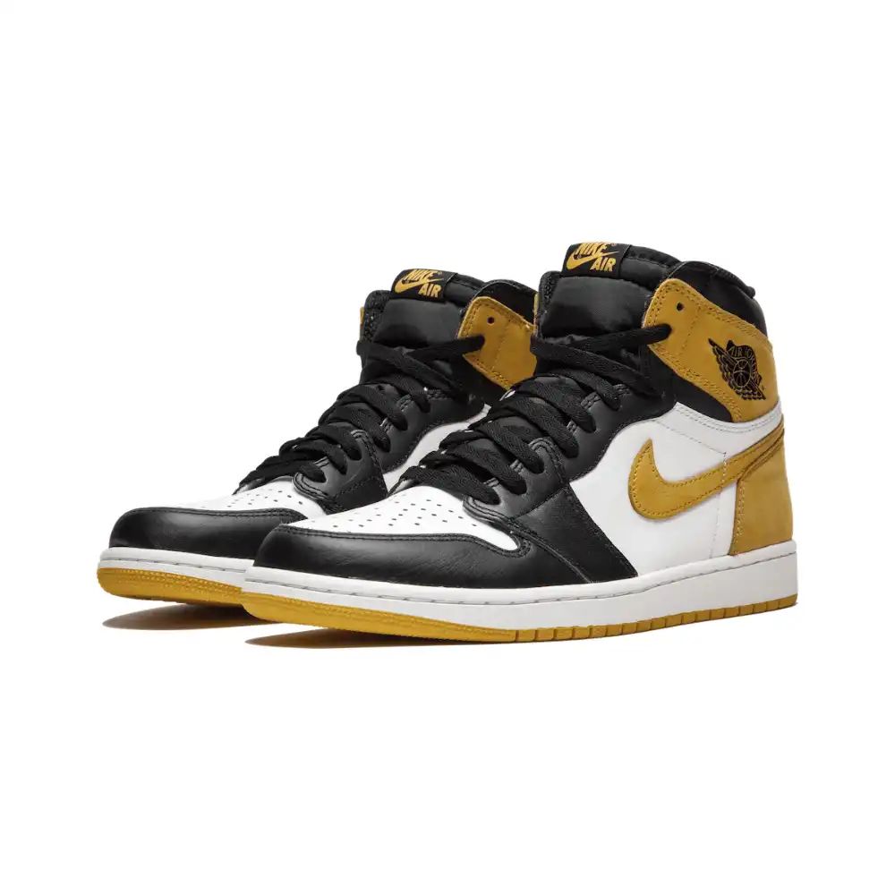 Air Jordan 1 Retro High Táxi Yellow Toe