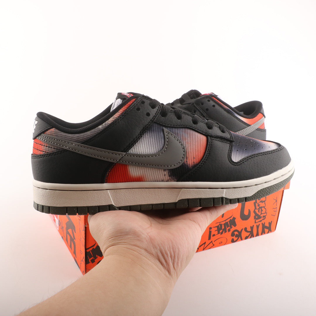 Nike Dunk Low Grafitti Black Red