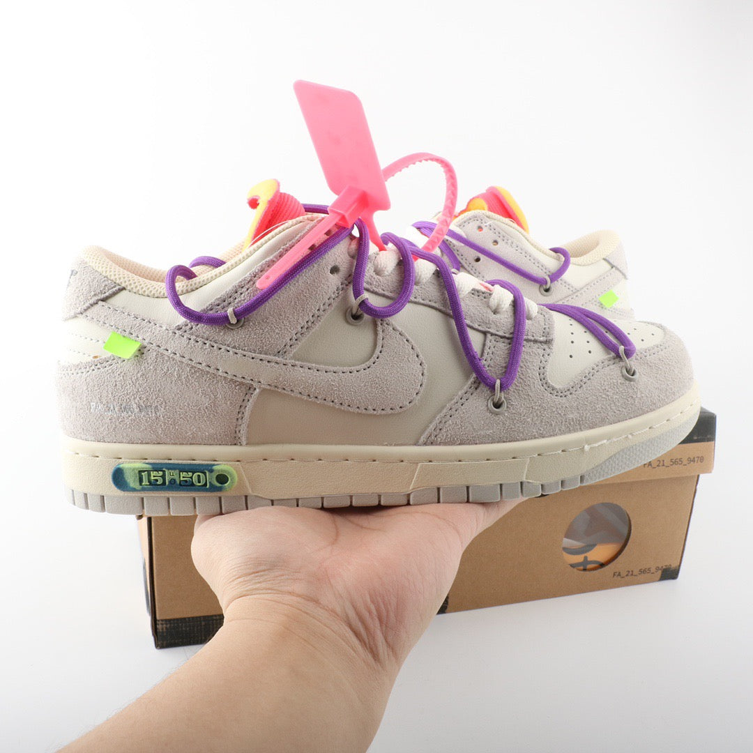 Nike Dunk Low x Off-White Lot 15:50