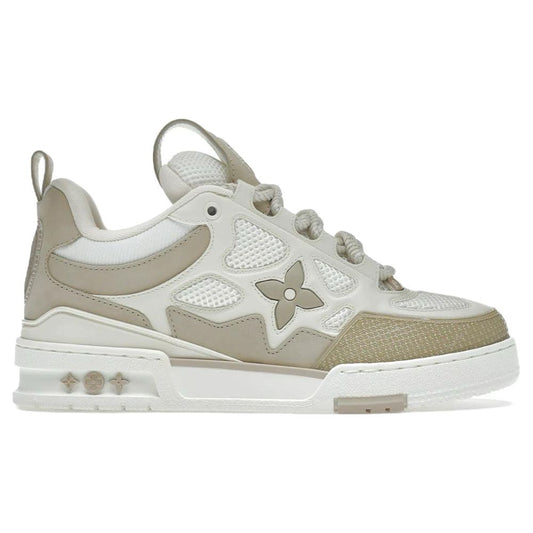 Louis Vuitton Skate Sneaker Beige White