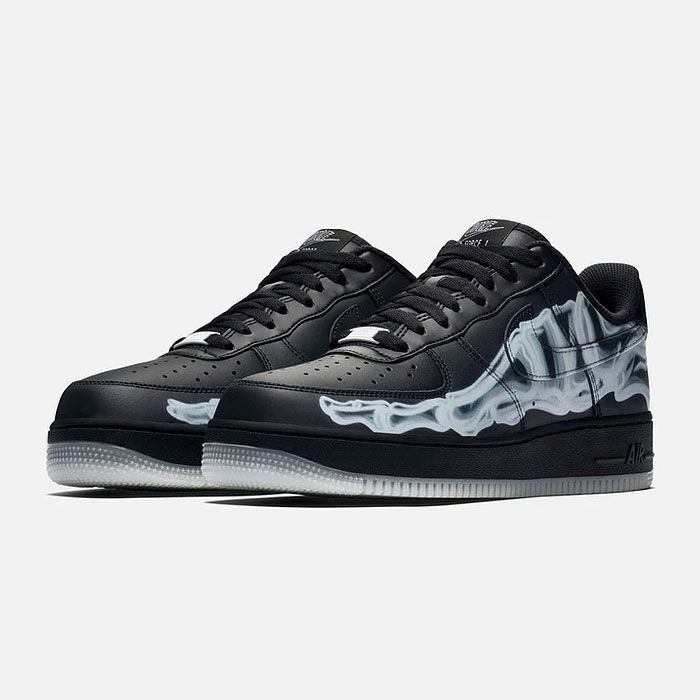 Nike Air Force 1 Low Skeleton Black