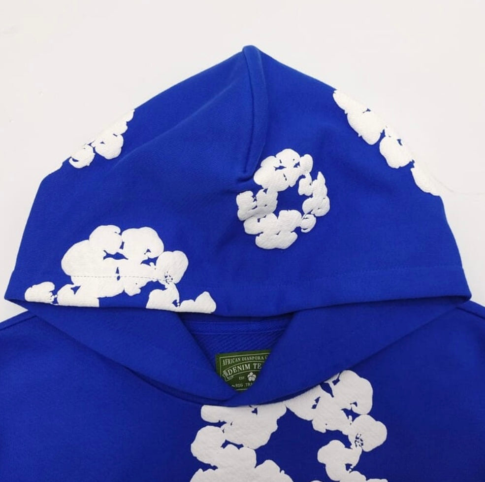 Sudadera Denim Tears The Cotton Crown Azul