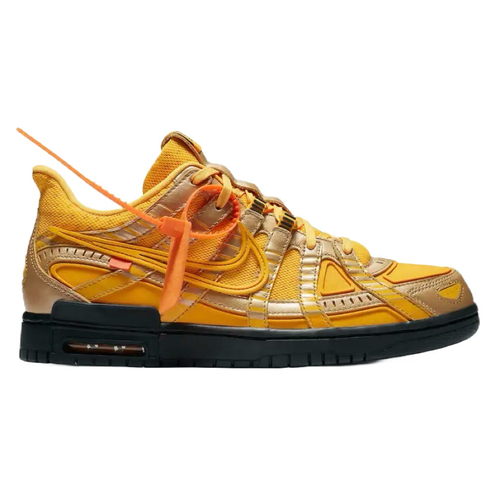 Nike Air Dunk x Off-White Rubber University Gold