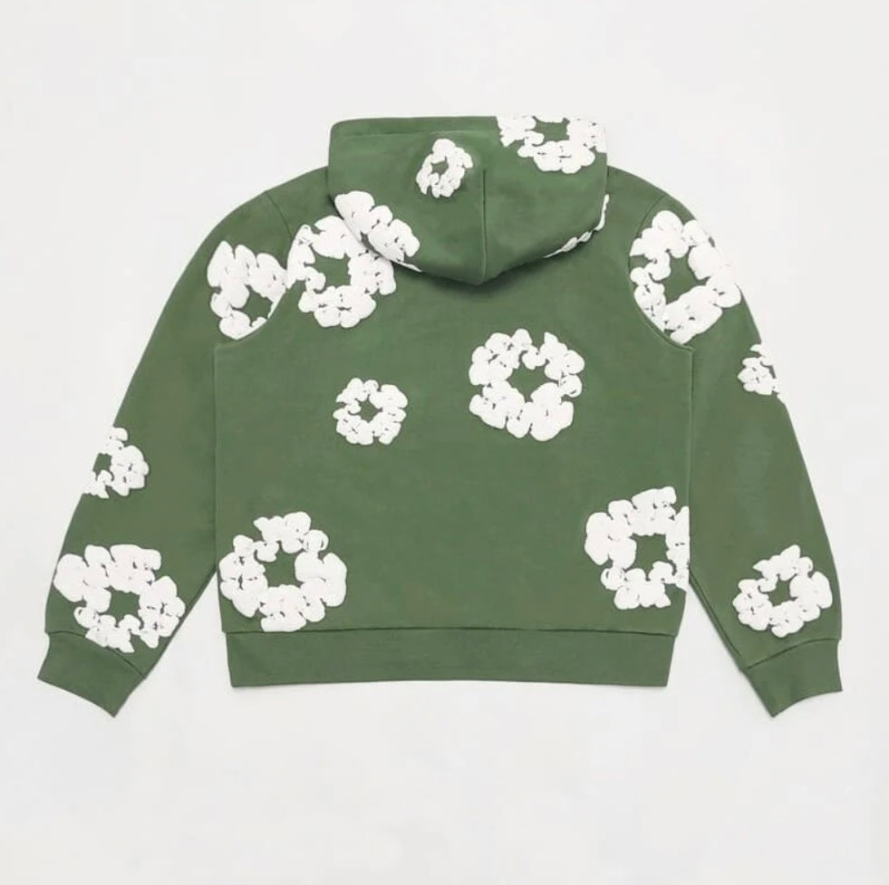 Moletom Denim Tears The Cotton Wreath Green