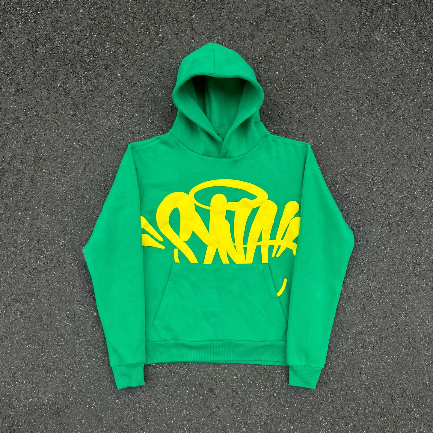 Team Syna Hood Twinset Green Sweatshirt Set