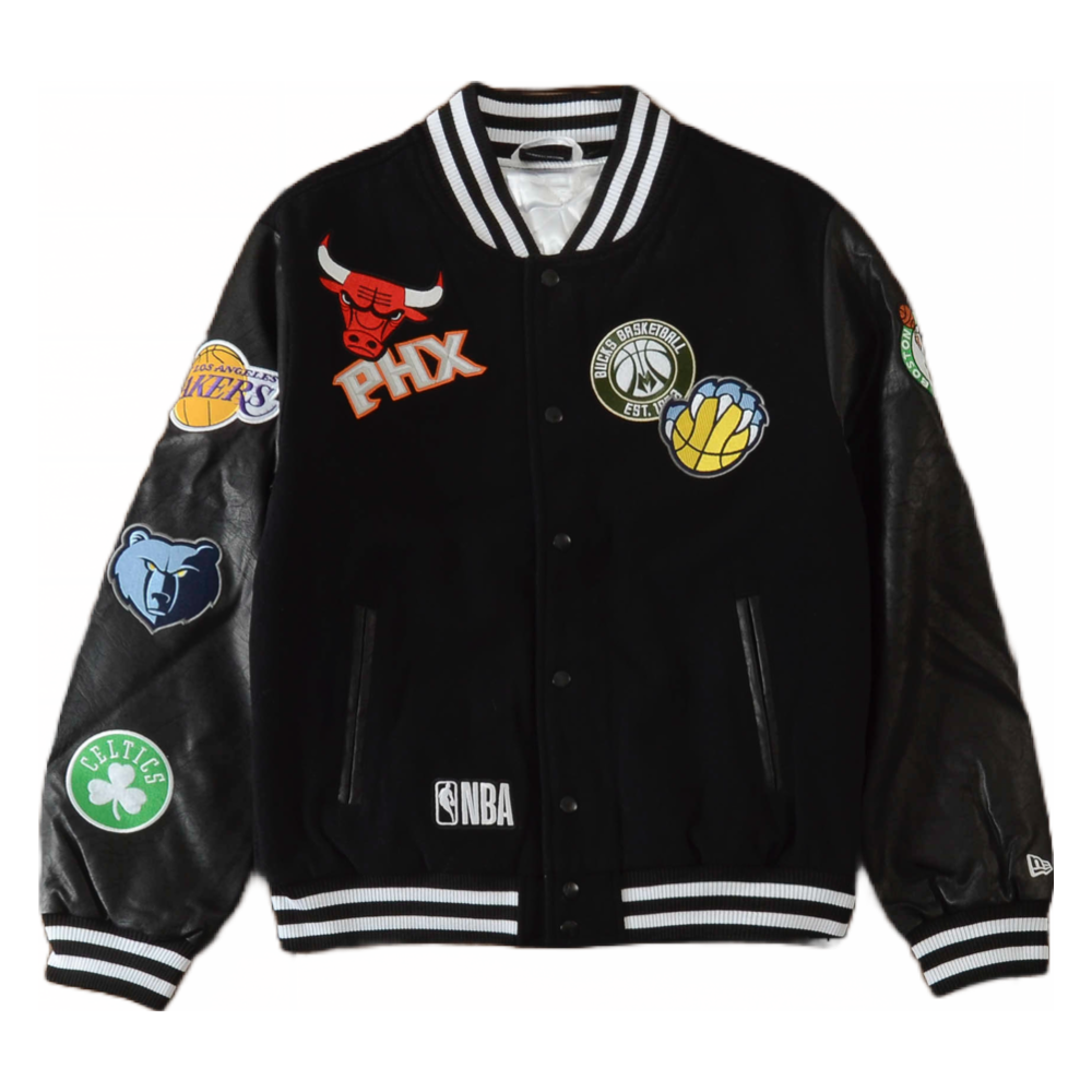 Chaqueta New Era NBA Negra