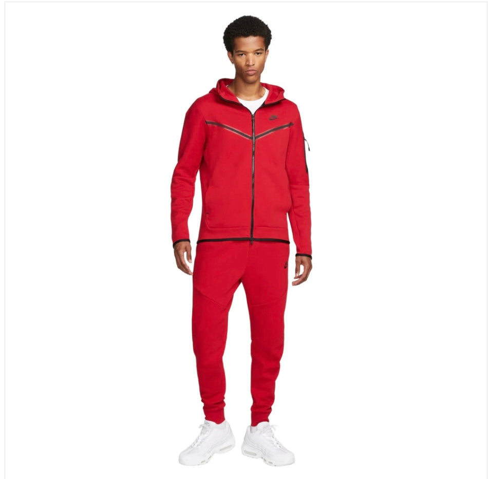 Nike Tech Fleece Set Red