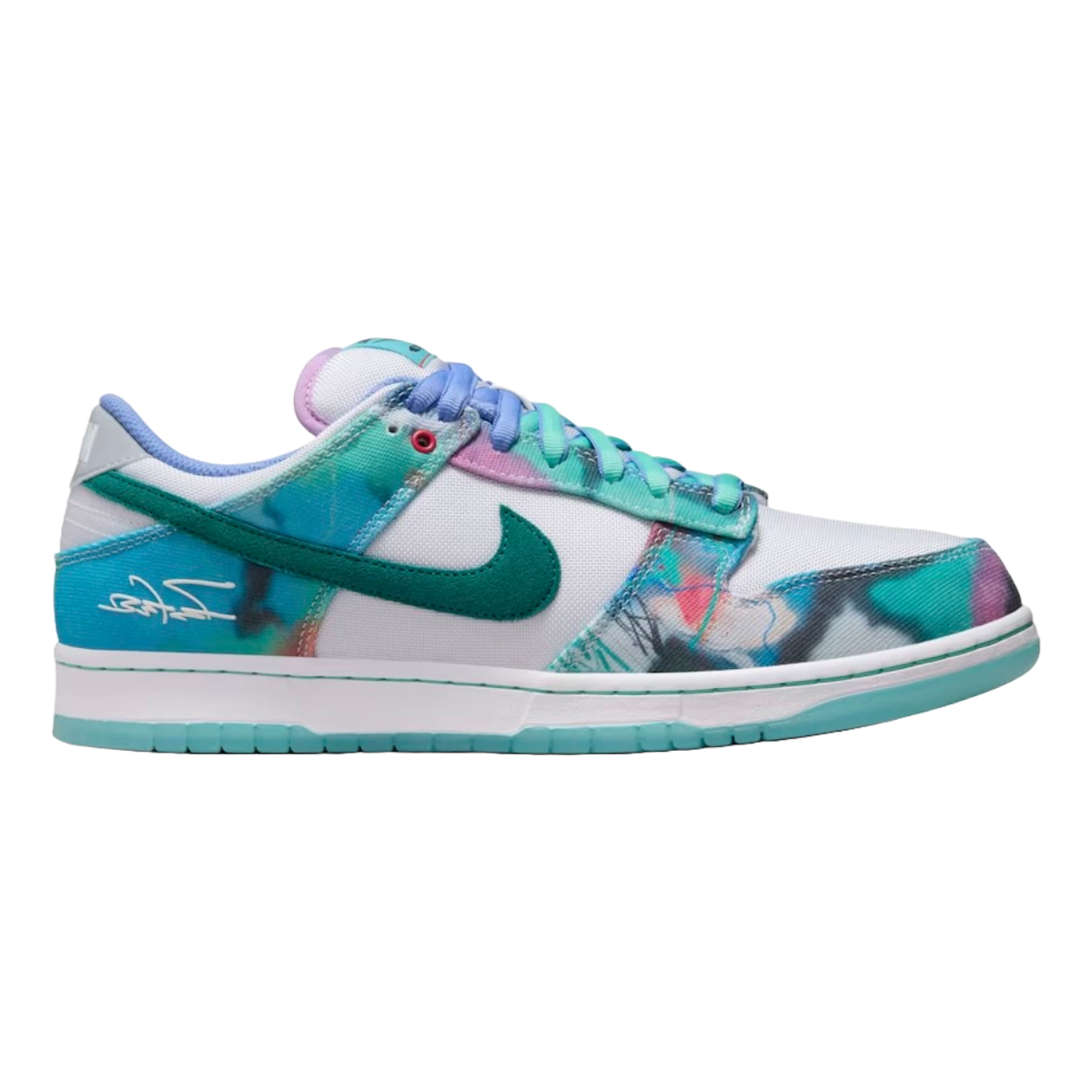 Nike Dunk Low Bleached Aqua X Futura Laboratories