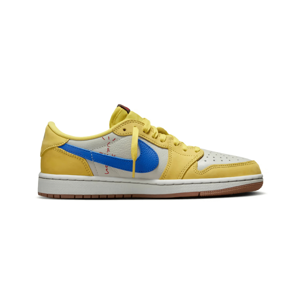 Travis Scott x Air Jordan 1 Low OG Canario