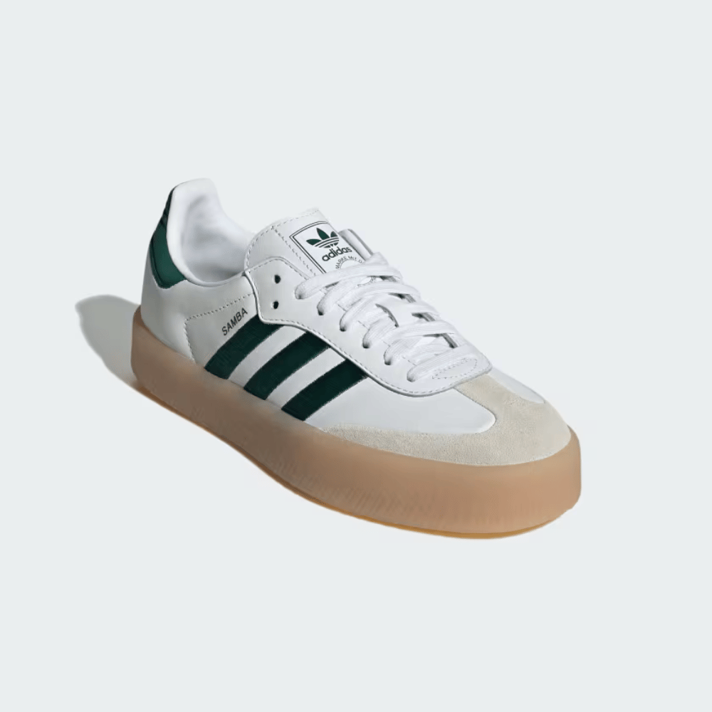 Adidas Sambae Cloud White Collegiate Green