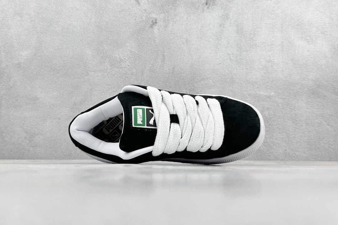 Puma Gamuza XL Negro Blanco