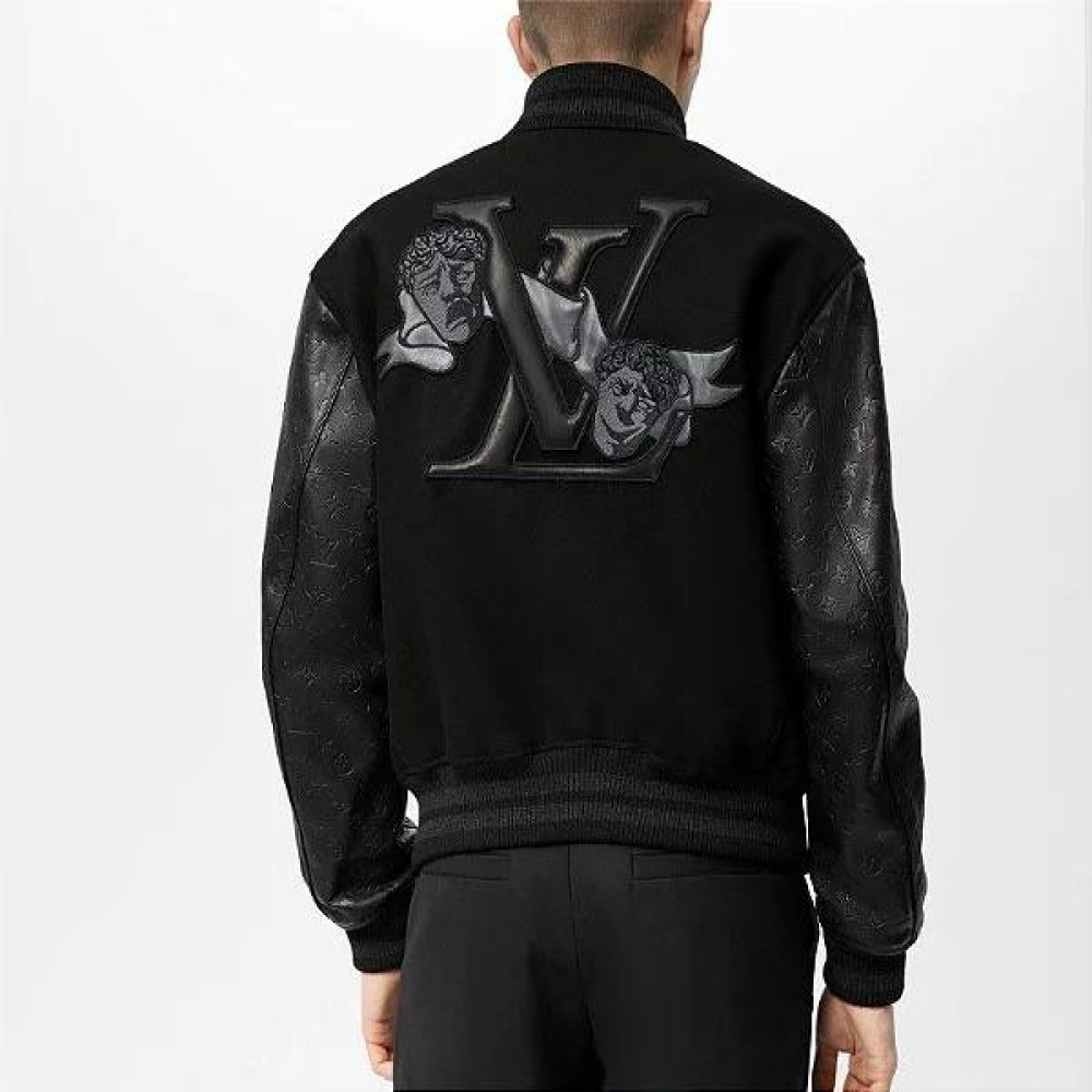 Jaqueta Louis Vuitton College Black - Hype Franco Store