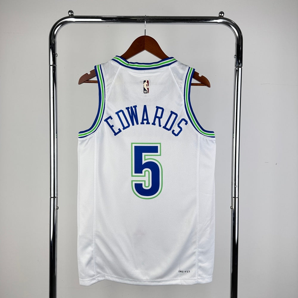 Jersey NBA Wolves 5 Edwards