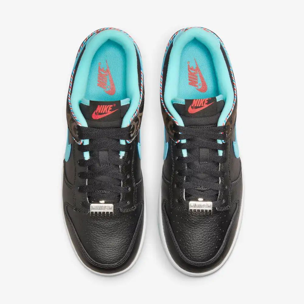 Nike Dunk Low Barber Shop Black