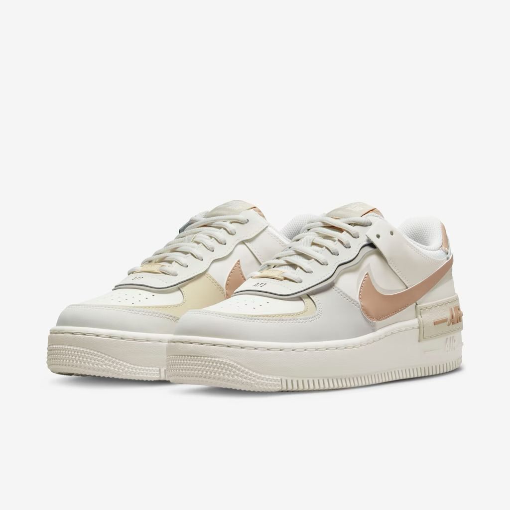 Nike Air Force 1 Shadow Fossil Light Bone