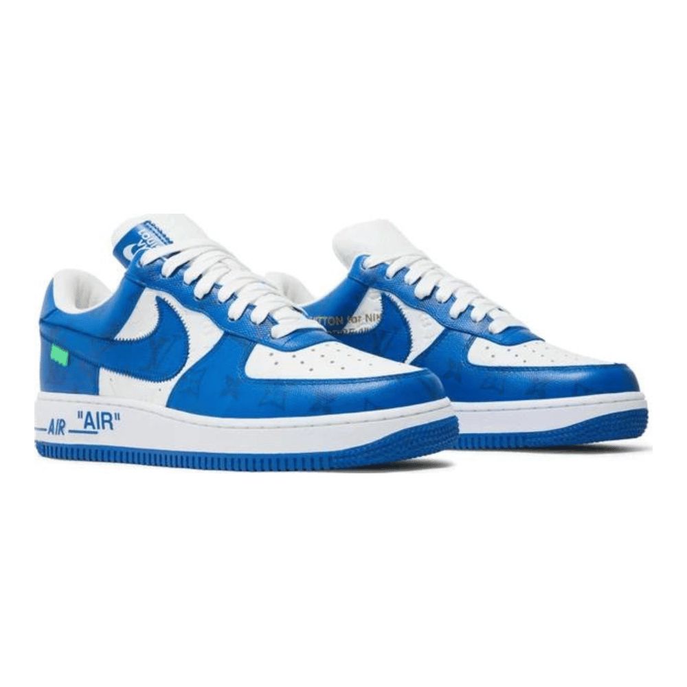 Nike Air Force 1 Low x Louis Vuitton By Virgil Abloh Blanco Azul