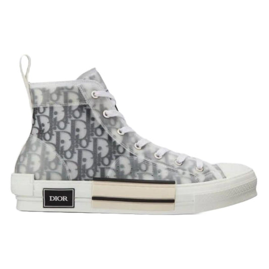 Dior B23 High Top Logo Oblique Sneakers