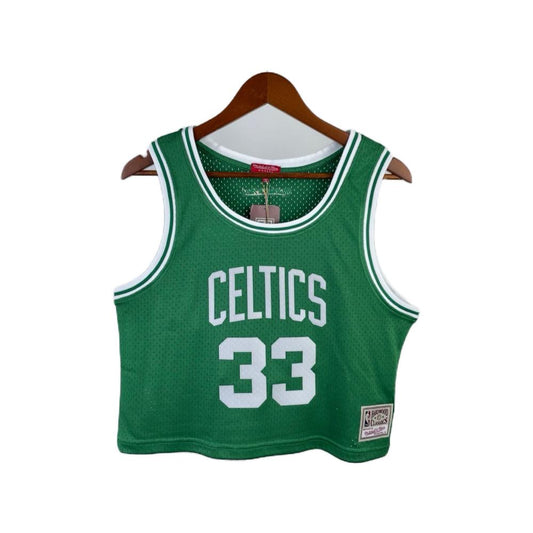 Jersey Cropped NBA Mitchell &amp; Ness Celtics 33 Bird