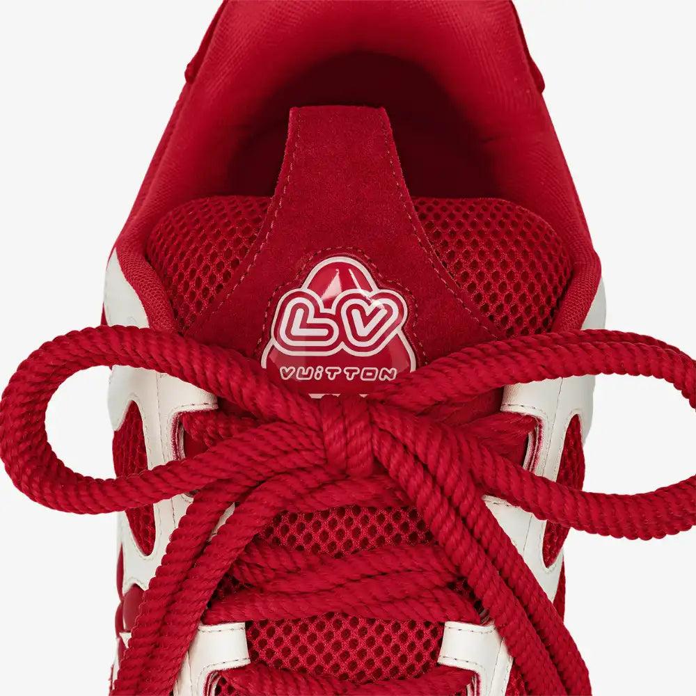 Louis Vuitton Skate Sneaker Red White