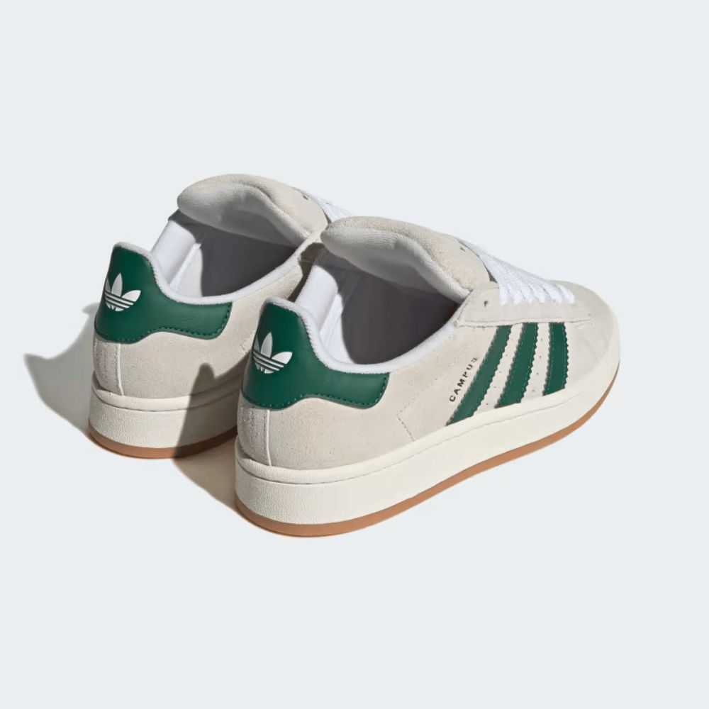 Adidas Campus 00s Crystal White Dark Green - Hype Franco Store