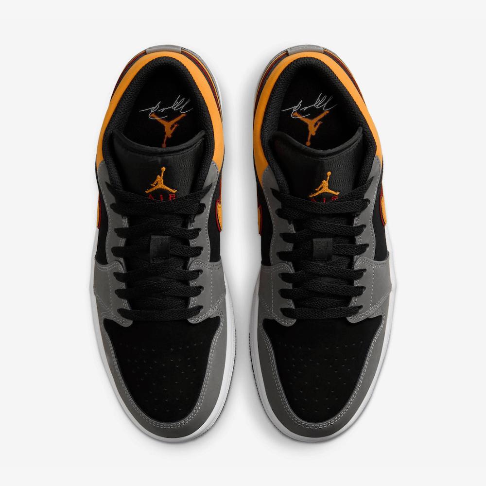 Air Jordan 1 Low Graphite Vivid Orange