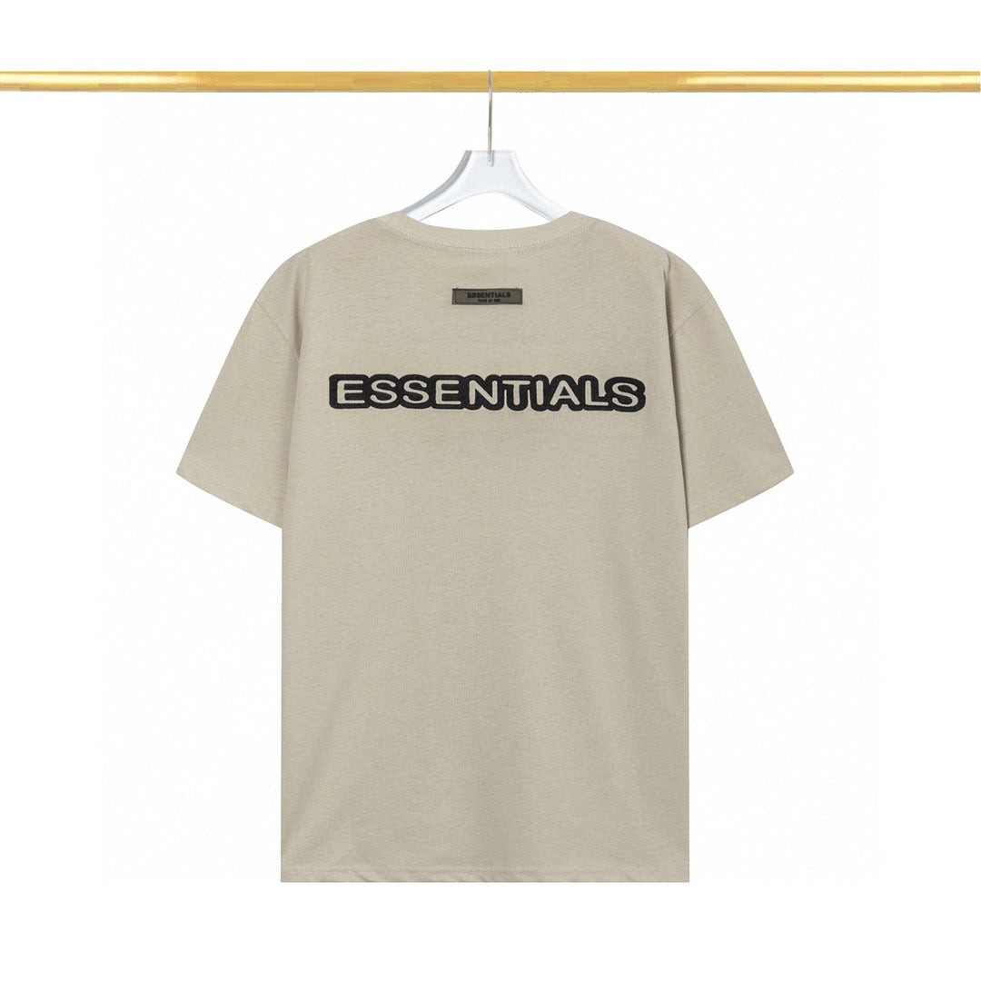 Camiseta Fear Of God Essentials Biege - Hype Franco Store