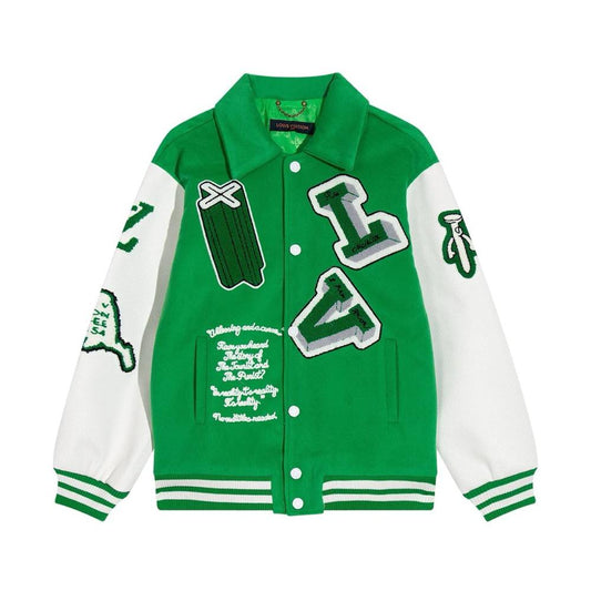 Jaqueta Louis Vuitton College Green and White - Hype Franco Store