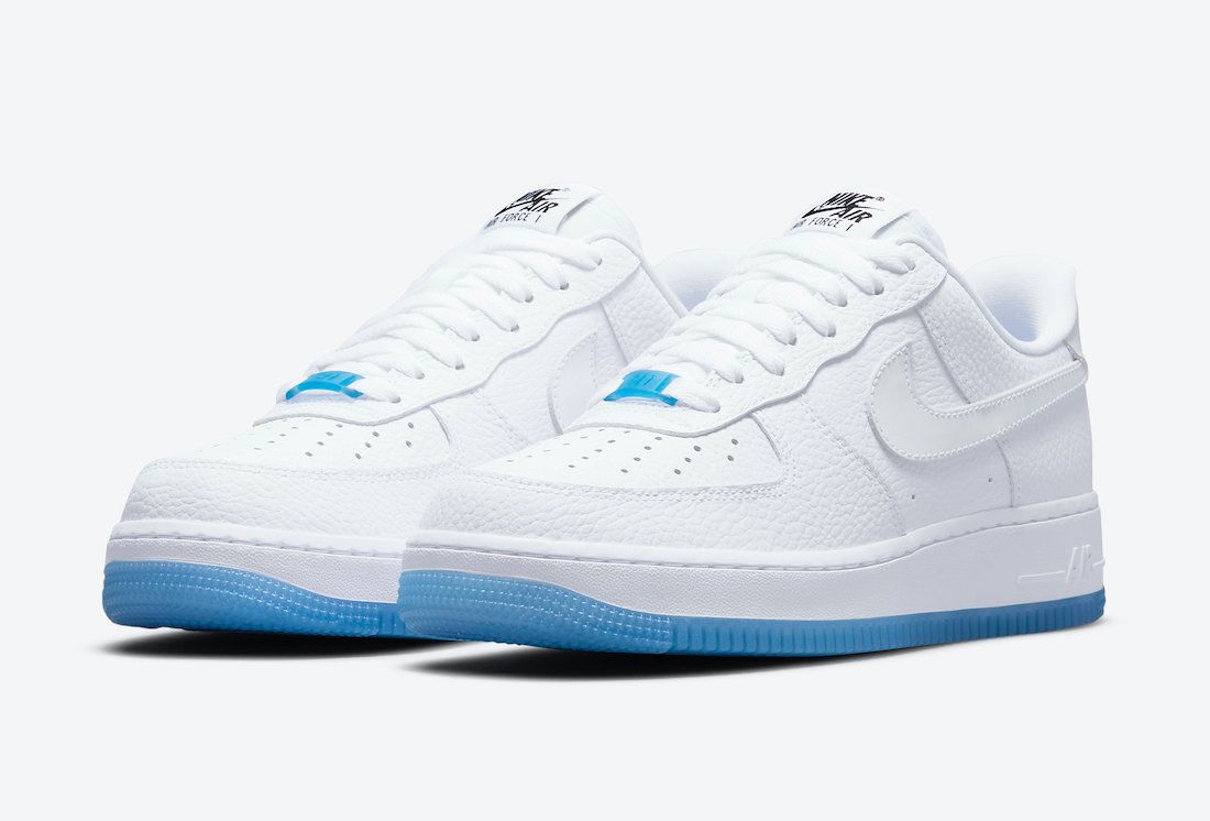 Nike Air Force 1 Swoosh reactivo bajo UV