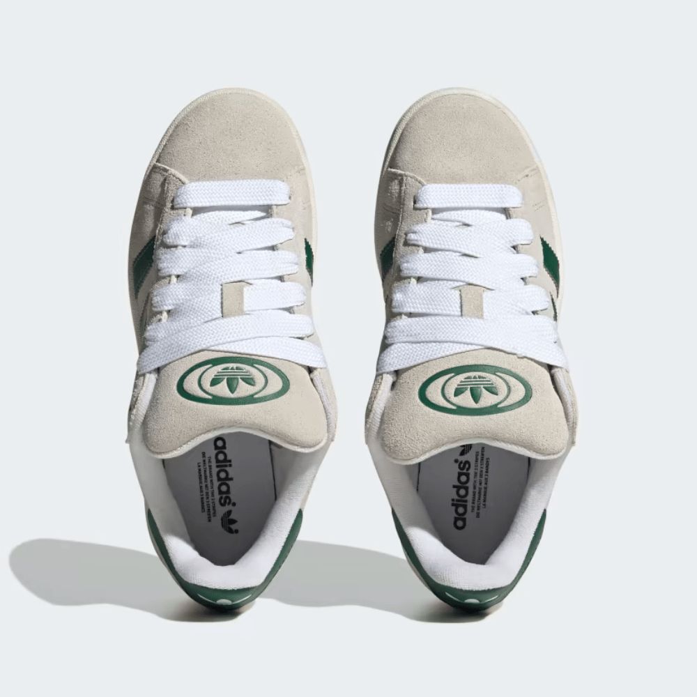 Adidas Campus 00s Crystal White Dark Green - Hype Franco Store