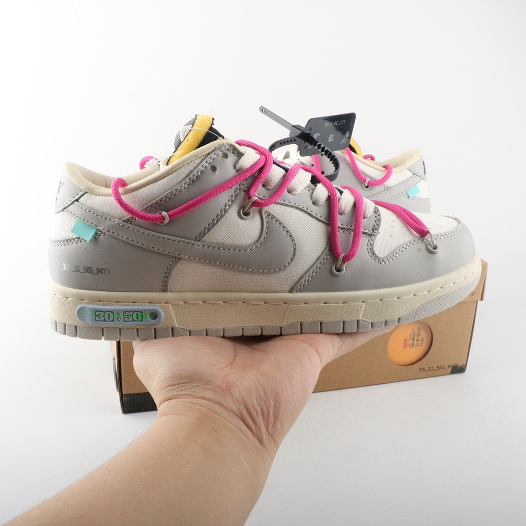 Nike Dunk Low x Off-White Lot 30:50