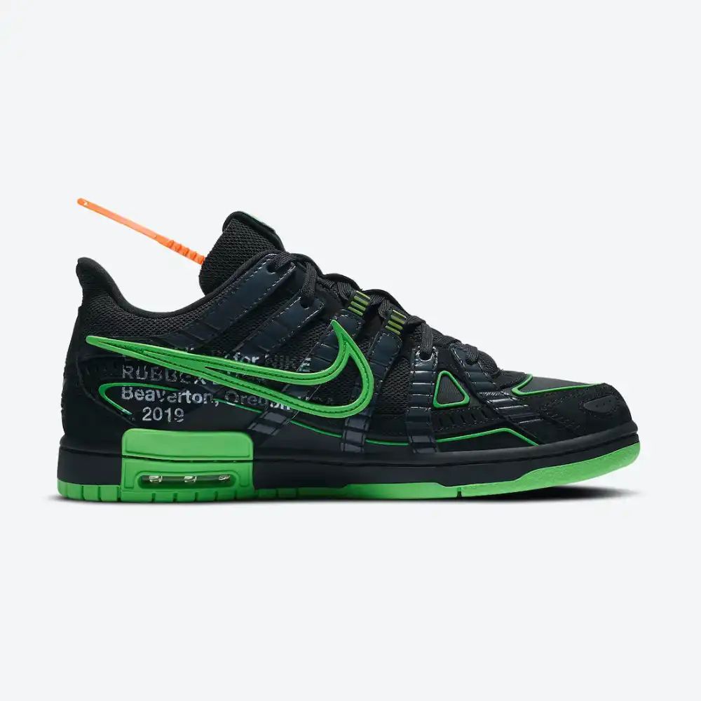 Nike Air Dunk x Off-White Caucho Negro Verde