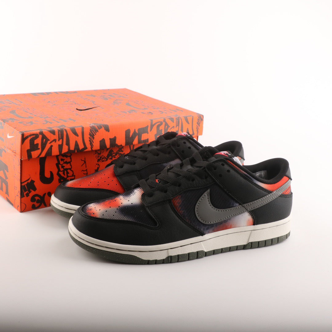 Nike Dunk Low Grafitti Black Red