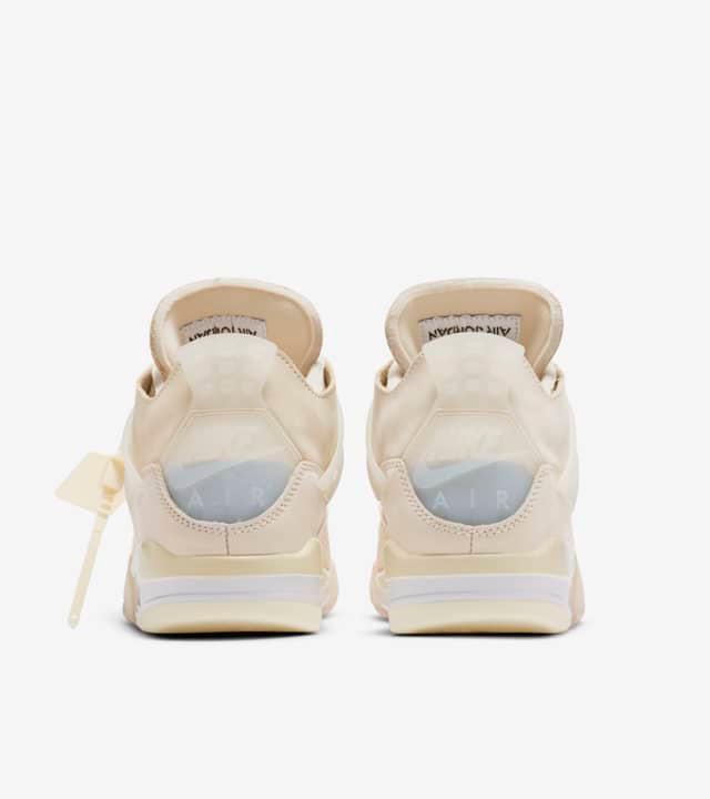 Air Jordan 4 Retro x Off-White Sail