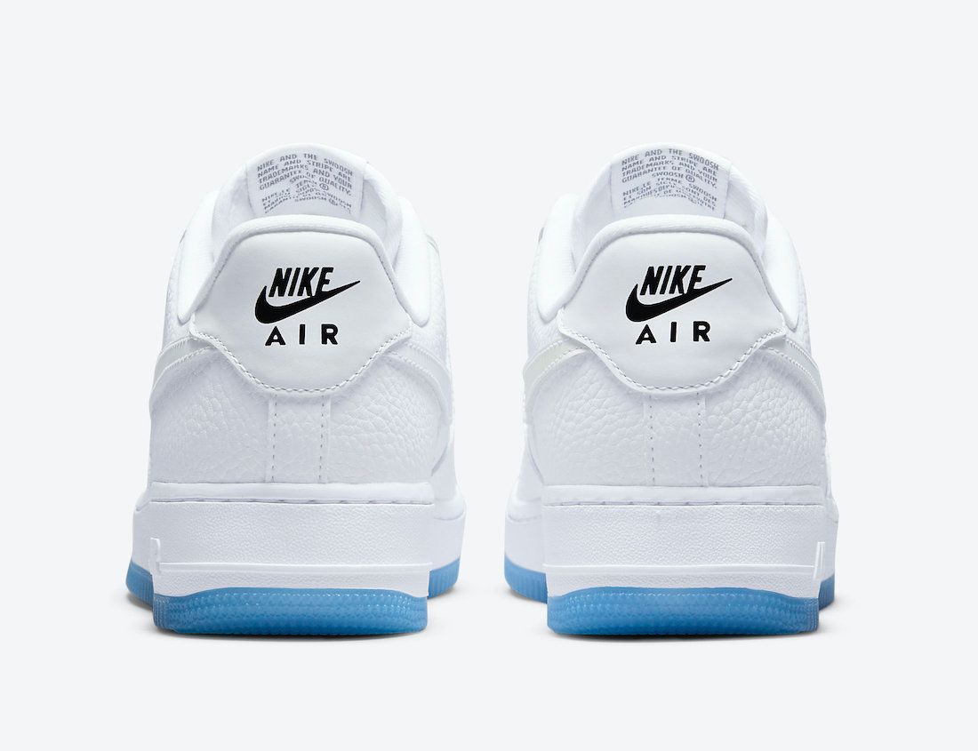 Nike Air Force 1 Swoosh reactivo bajo UV