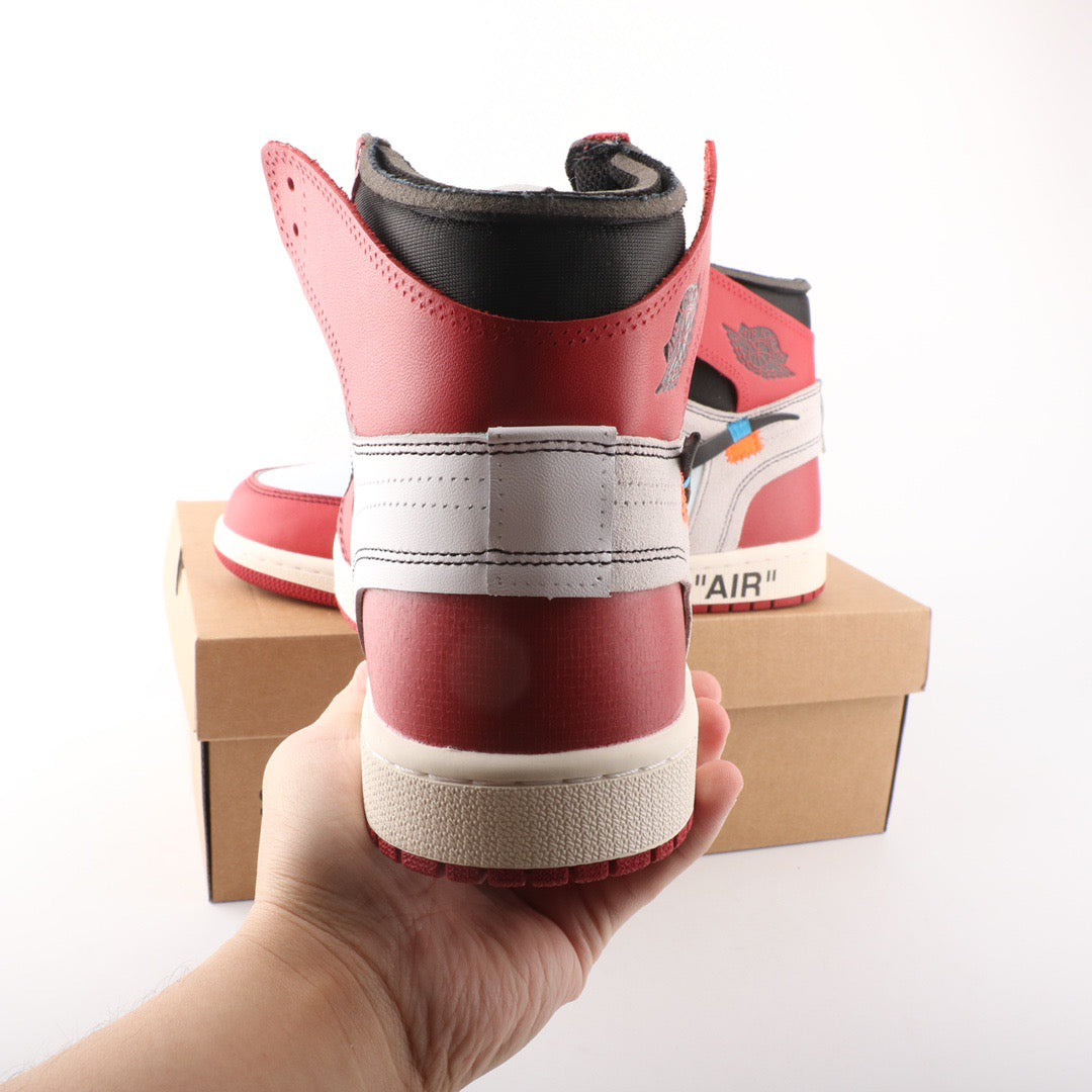 Air Jordan 1 Retro High x Off-White Retro Rojo