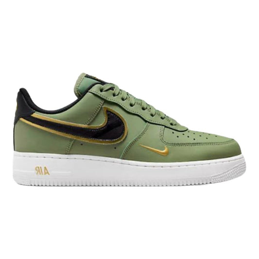 Nike Air Force 1 Low Metálico Oro Aceite Verde