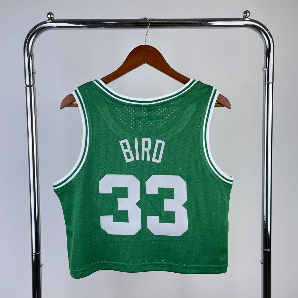 Jersey Cropped NBA Mitchell & Ness Celtics 33 Bird