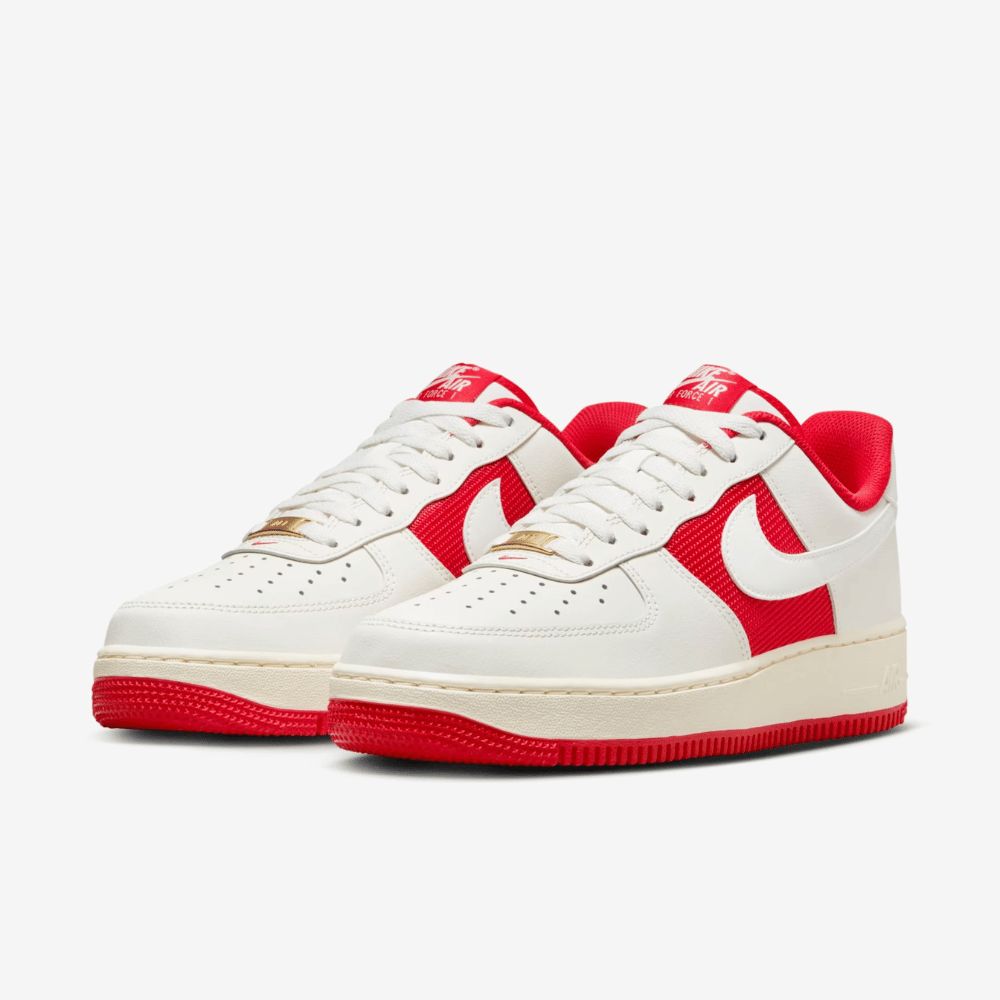 Nike Air Force 1 Low Sail Universidad Rojo