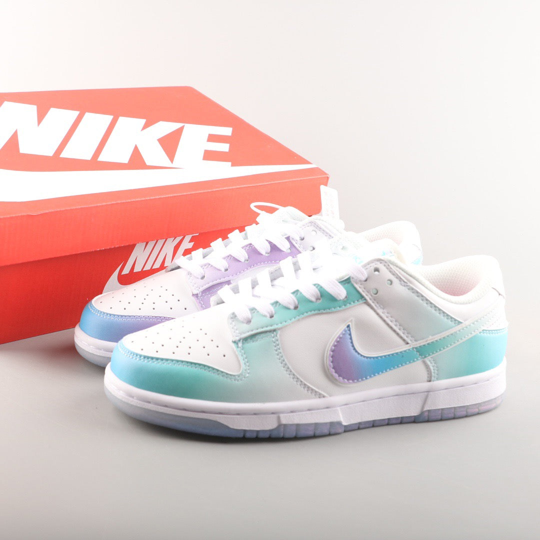 Nike Dunk Low Violet And Hyper Pink