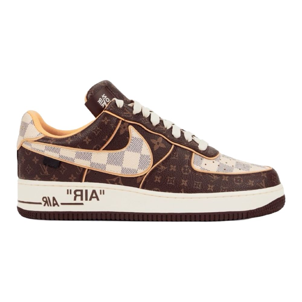 Nike Air Force 1 Low x Louis Vuitton Monograma Marrón