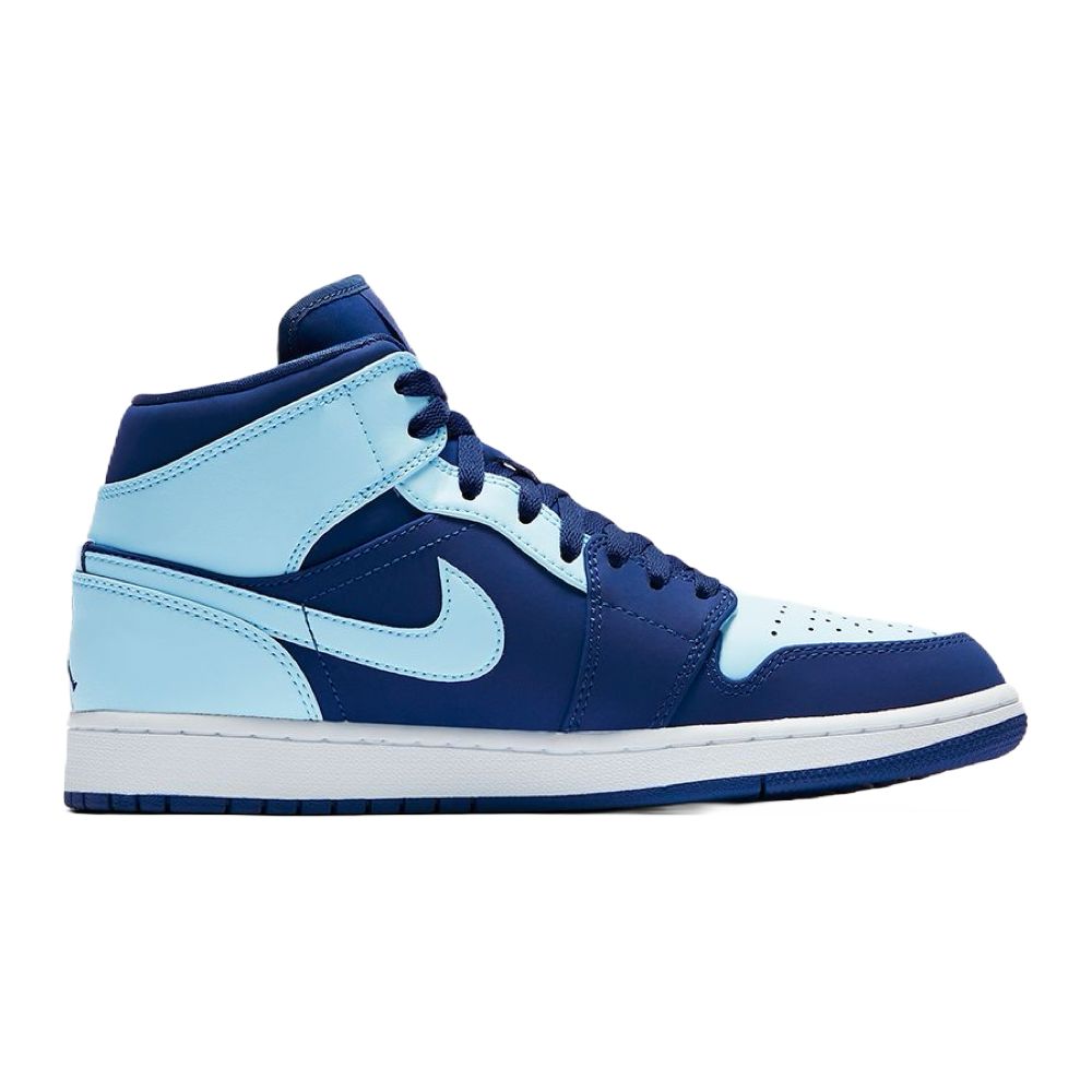 Air Jordan 1 Retro Mid Team Royal Ice Blue