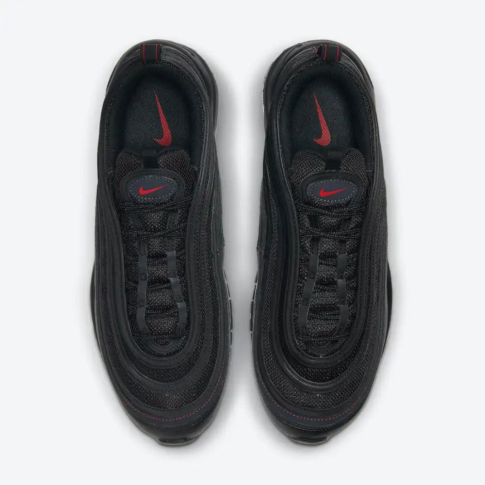 Nike Air Max 97 Black And University Red