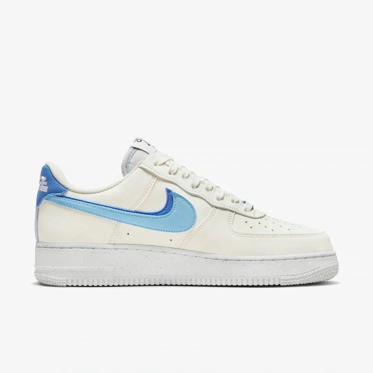 Nike Air Force 1 Low Doble Swoosh Blanco Medio Azul