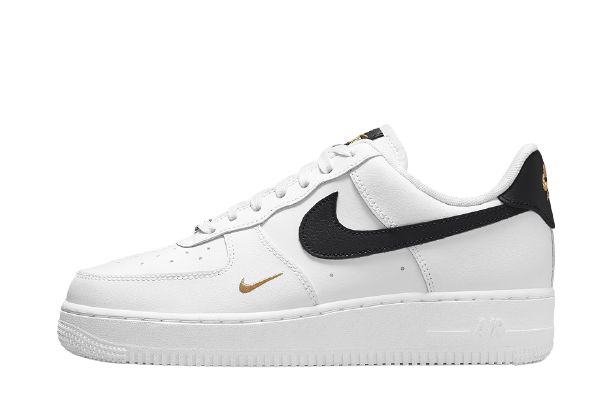 Nike Air Force 1 Low Essential White Black Gold